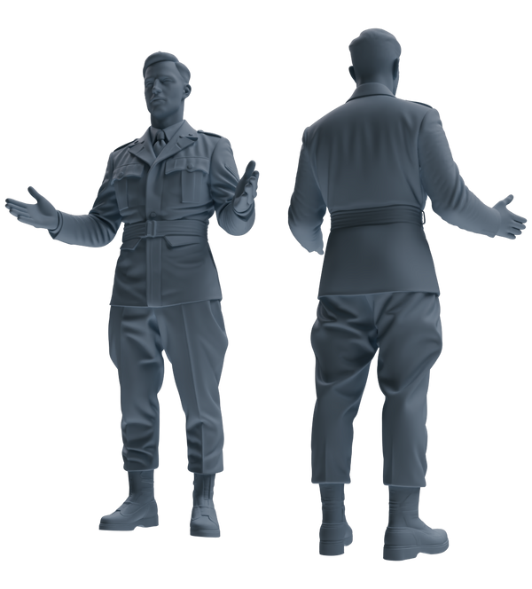 MRY-SFW SSTR052 Miniatures Soldier Model Kit Hacksaw Ridge Rescue Story WWII U.S. Army Six-Person Conversation Group