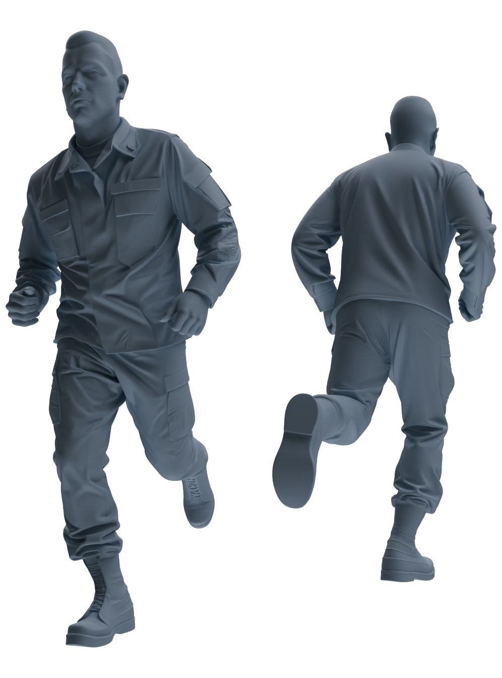 MRY-SFW SSTR027 Miniatures Soldier Model Kit 1993 Mogadishu Black Hawk Helicopter Soldier Assault Six-Person Group
