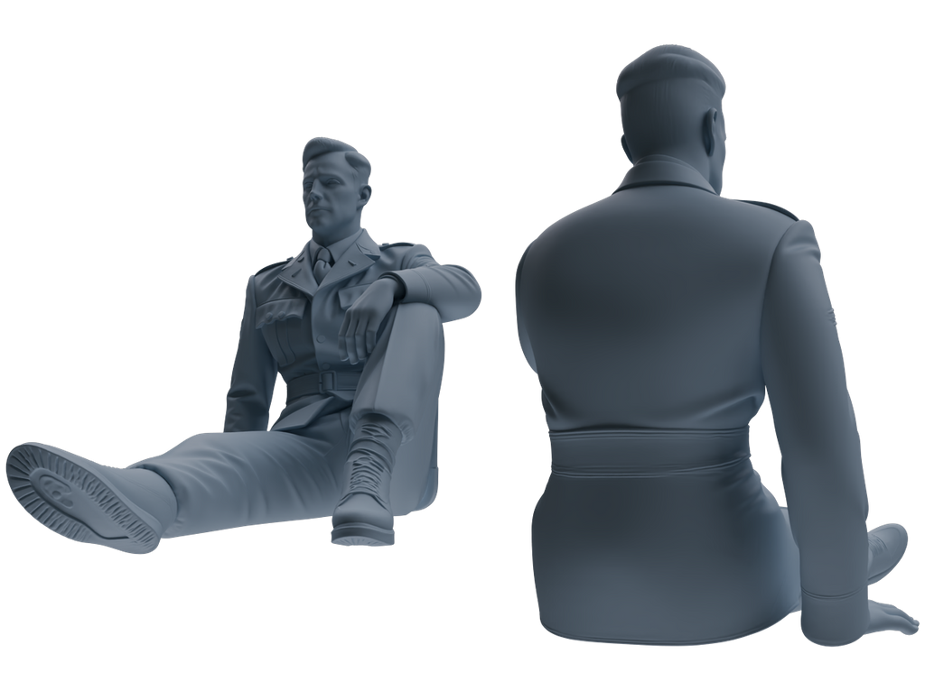 MRY-SFW SSTR061  Miniatures Soldier Model Kit Hacksaw Ridge Rescue Story WWII U.S. Army Six-Person Resting Group