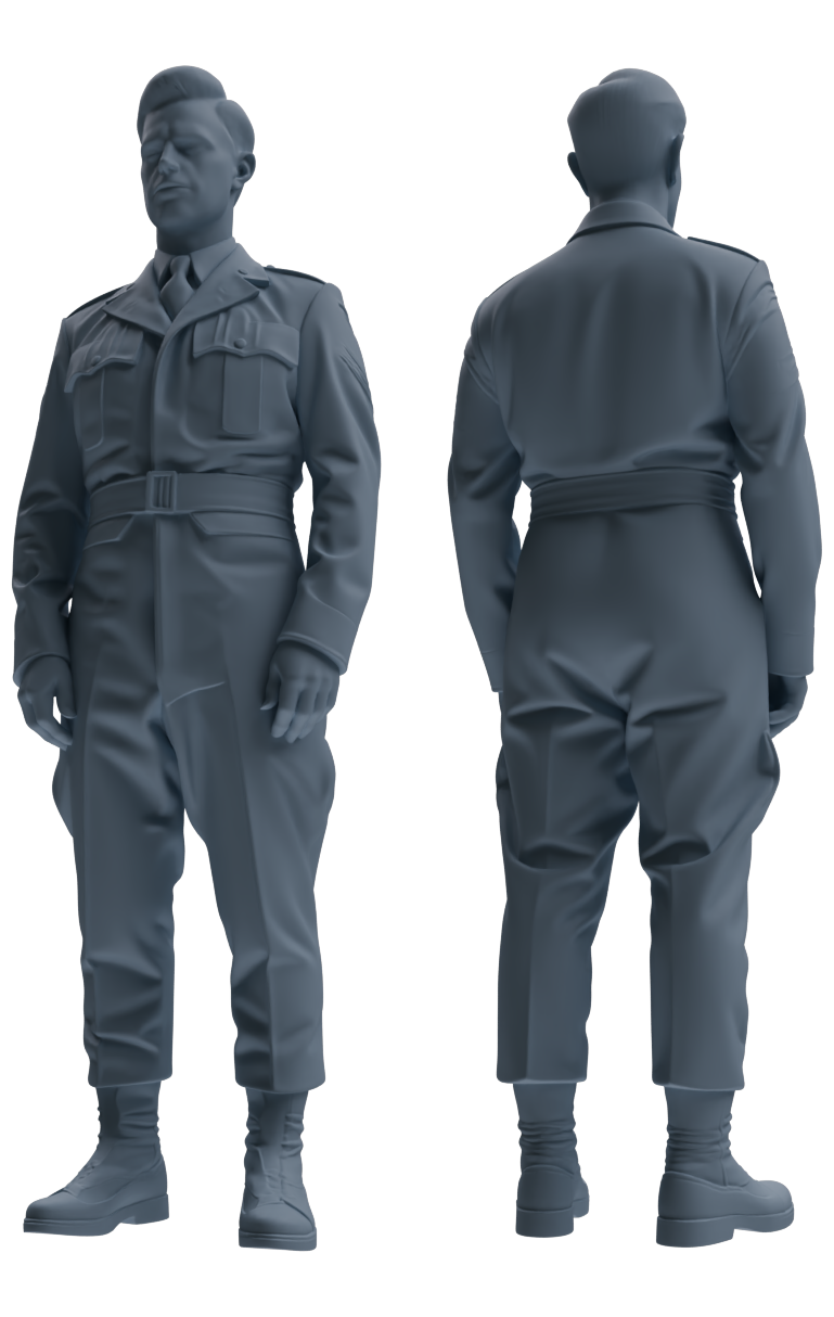 MRY-SFW SSTR058 Miniatures Soldier Model Kit Hacksaw Ridge Rescue Story WWII U.S. Army Six-Person Praying Group