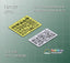 Rainbow RB7167 1/700Detail Up IJN Accommondation Ladders II (Small size)