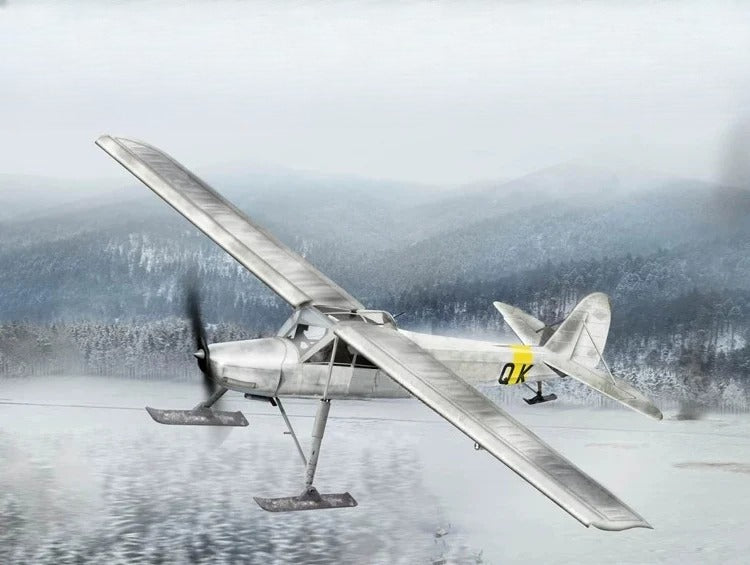 Trumpeter 1/35 German Fi-156 C-3 "White Stork" sled reconnaissance aircraft 80183