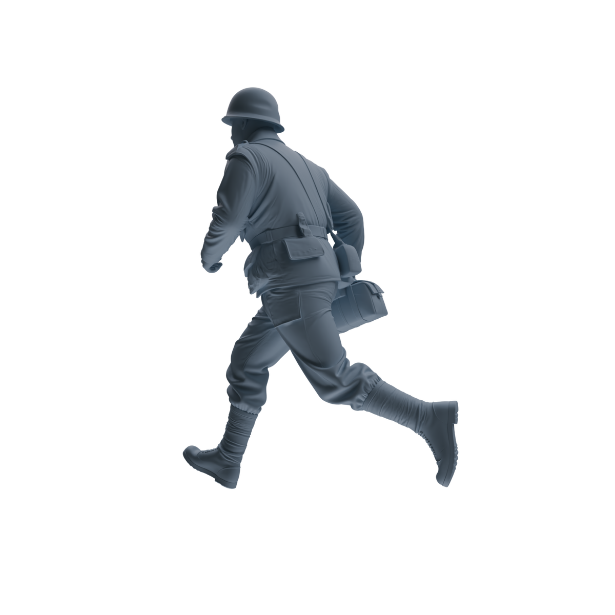 MRY-SFW SSTR064 Miniatures Soldier Model Kit Hacksaw Ridge Rescue Story WWII U.S. Army Three-Person Support Group — detail view 5