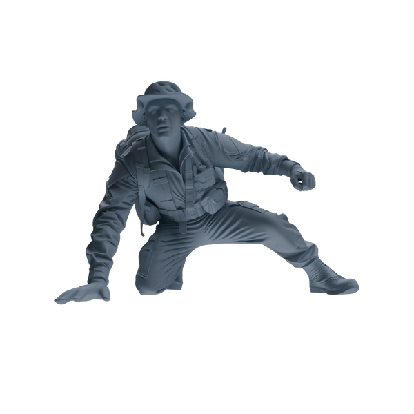 MRY-SFW SSTR140 Miniatures Soldier Model Kit War of Hyenas Modern Canadian Army Four-Person Urban Combat Group