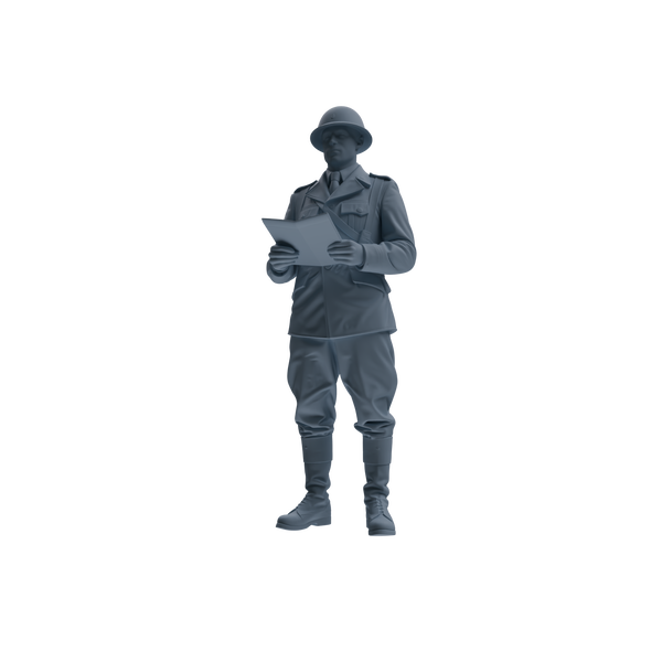MRY-SFW SSTR221 WWII French Army Logistics Soldier Maintenance Four-Person Group