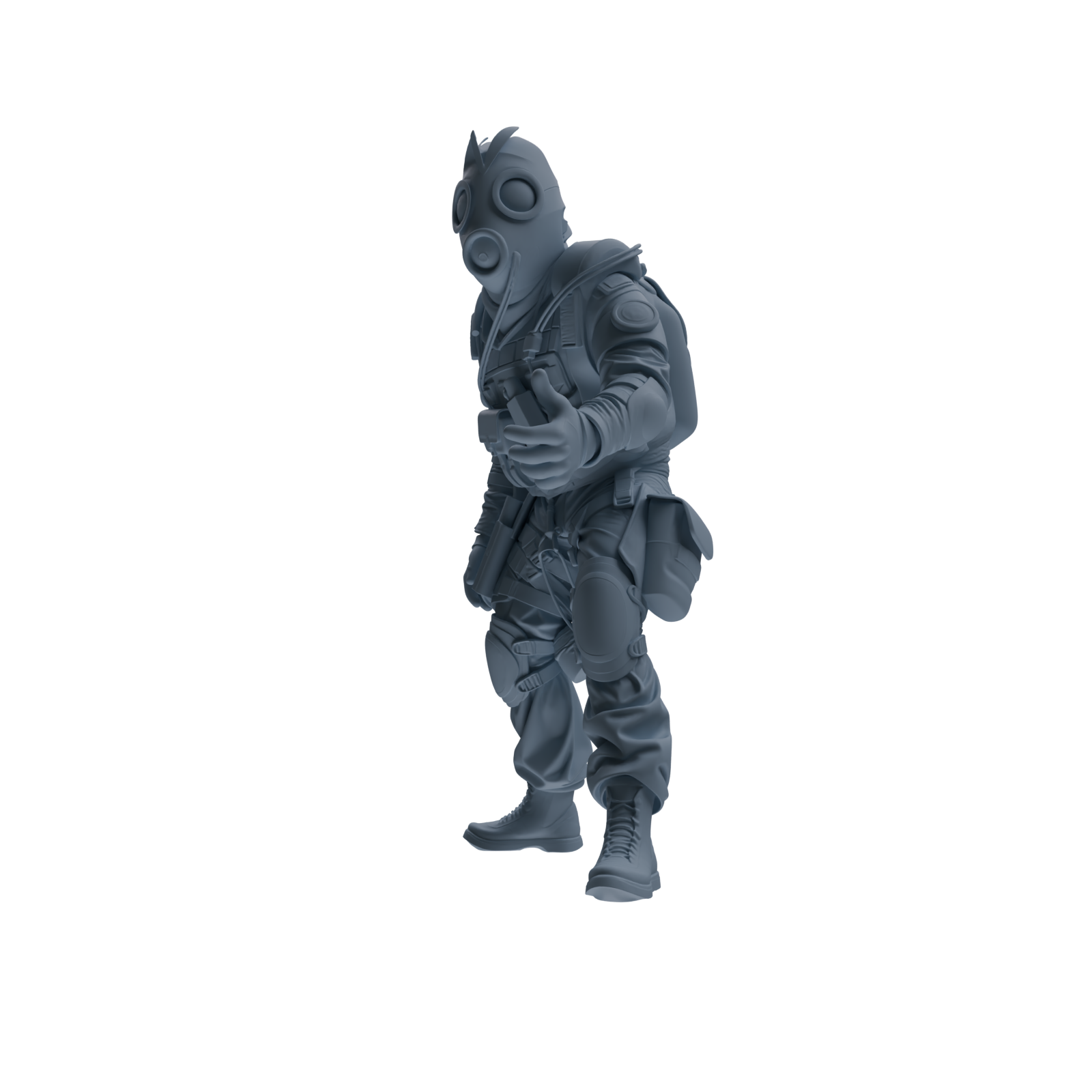 MRY-SFW SSTR313 Modern Counter-Terrorism SWAT Breacher Rescue Four-Person Group