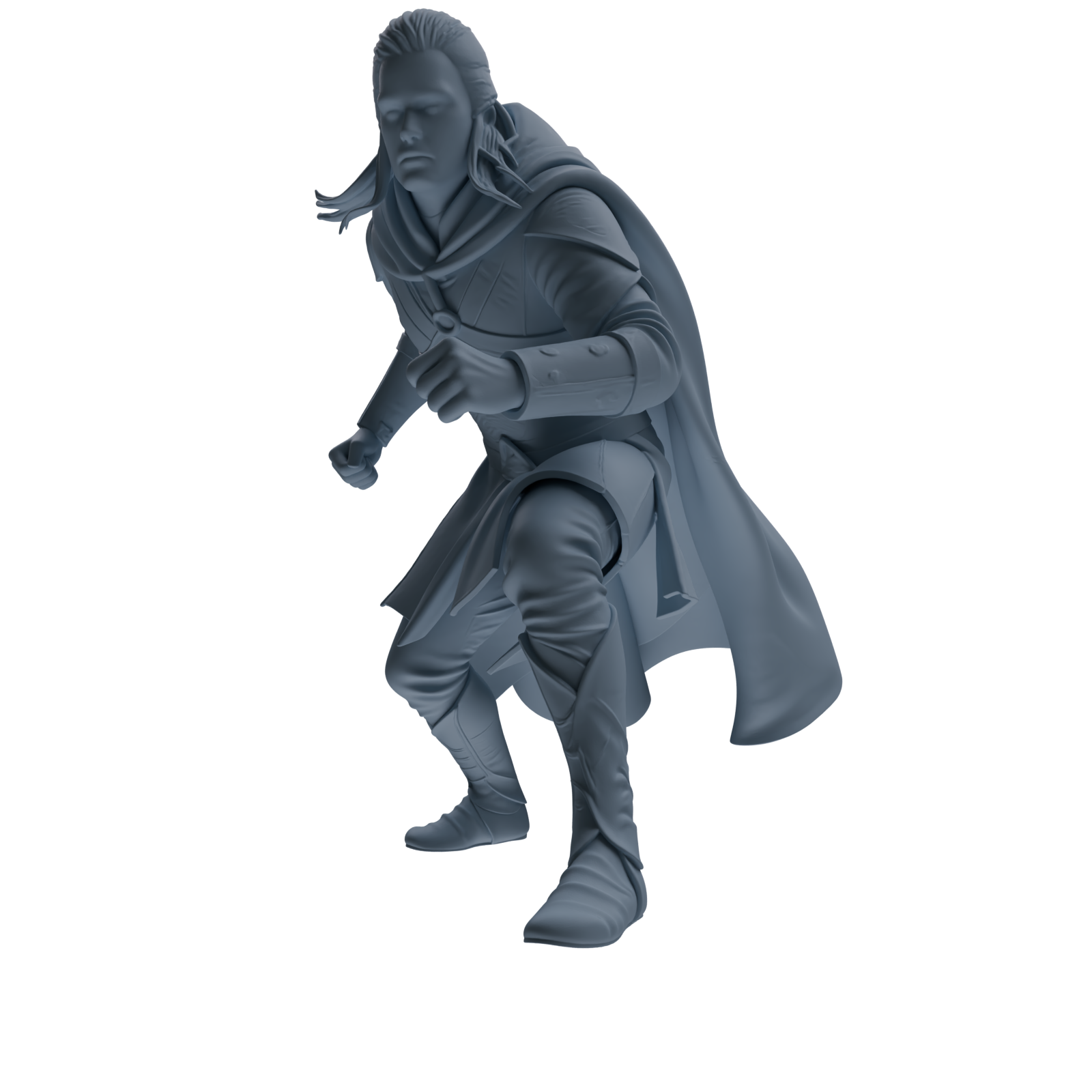 MRY-SFW SSTR306 Medieval Elf-King Ambush Four-Person Group