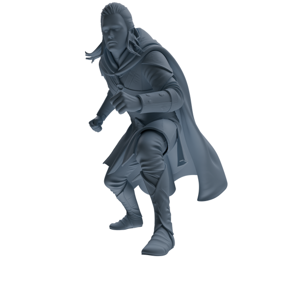 MRY-SFW SSTR306 Medieval Elf-King Ambush Four-Person Group