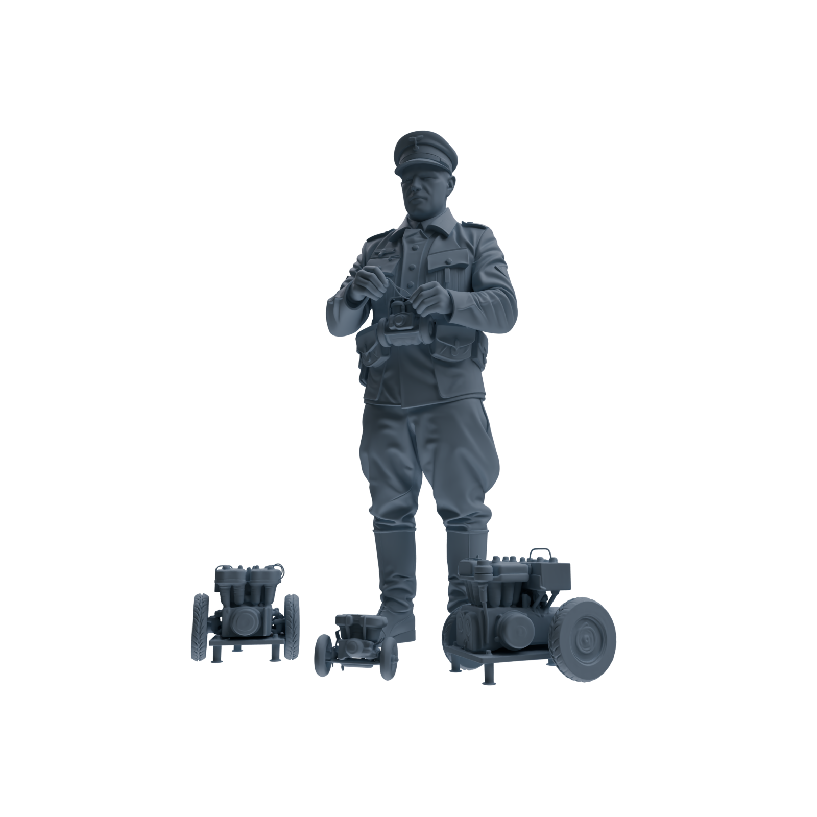 MRY-SFW SSTR252 WWI British Army Logistics Soldier Maintenance Four-Person Group