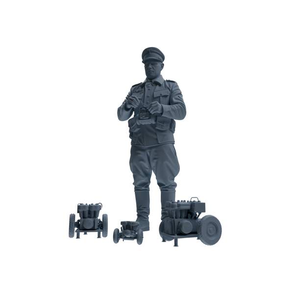 MRY-SFW SSTR252 WWI British Army Logistics Soldier Maintenance Four-Person Group