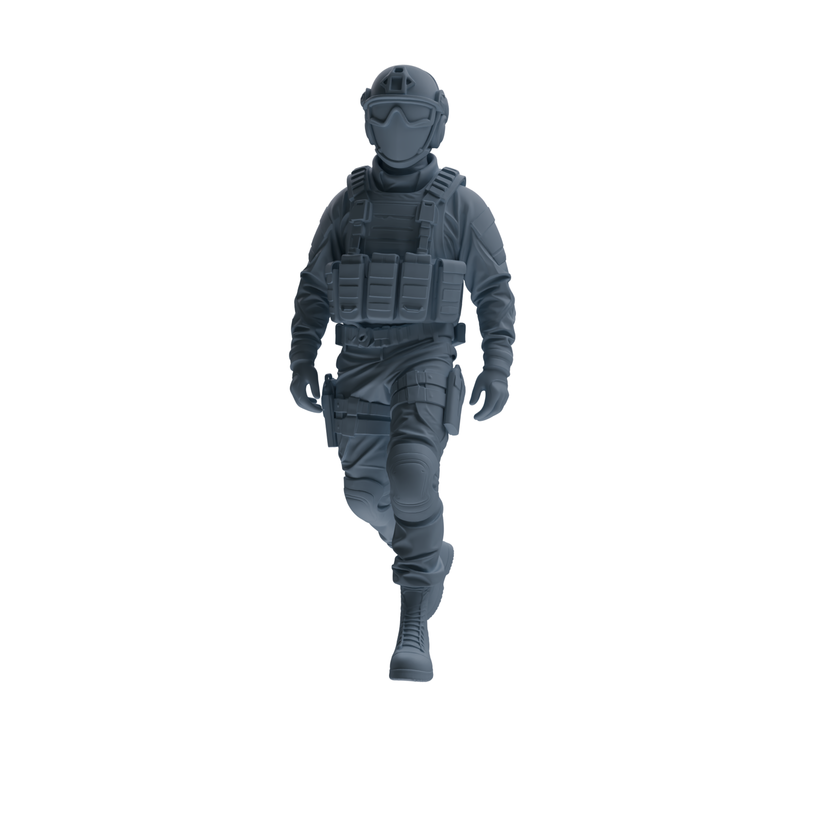 MRY-SFW SSTR354 Modern American Mercenary Patrol Four-Person Group
