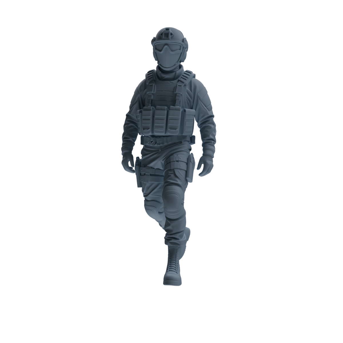 MRY-SFW SSTR354 Modern American Mercenary Patrol Four-Person Group — detail view 5