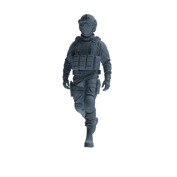 MRY-SFW SSTR354 Modern American Mercenary Patrol Four-Person Group