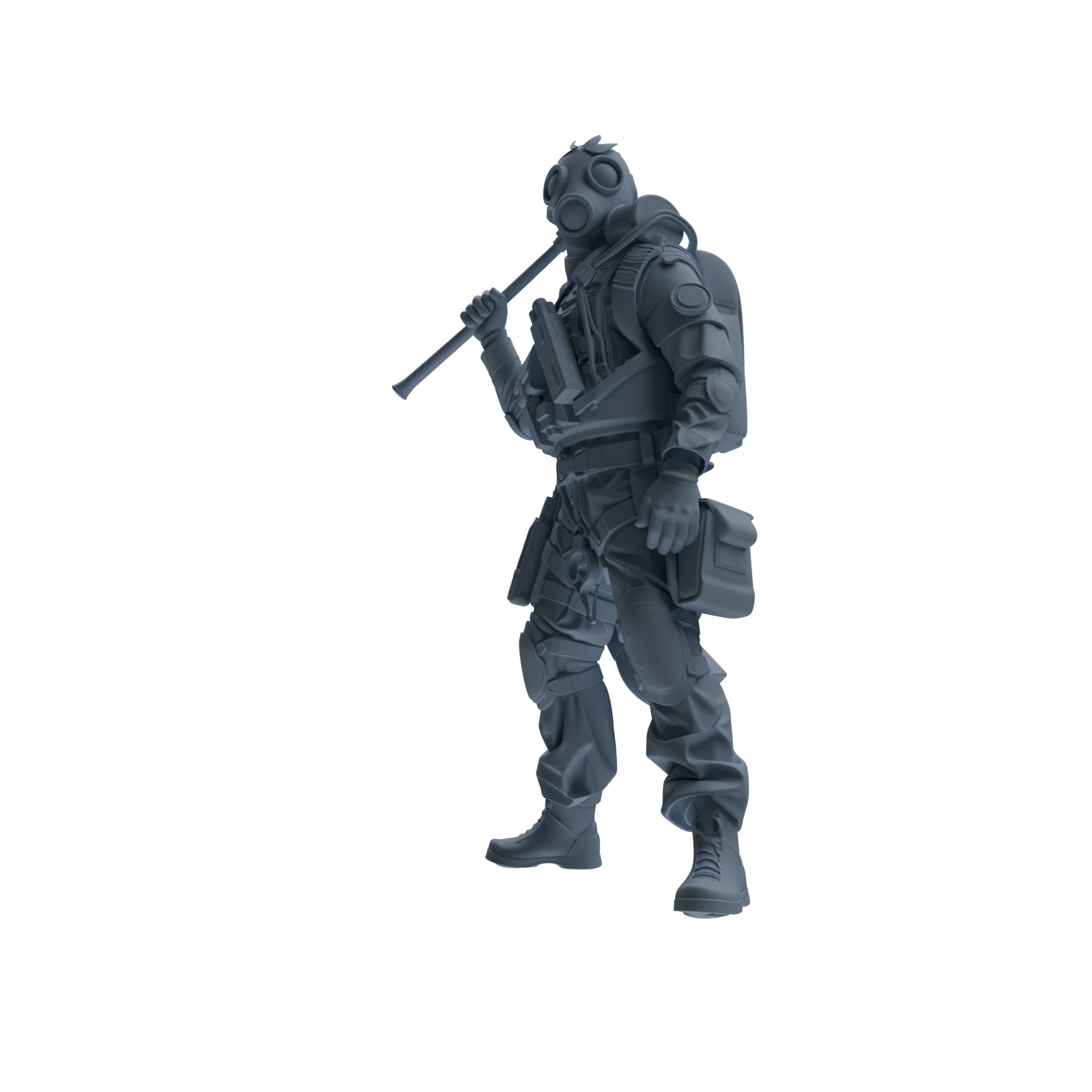 MRY-SFW SSTR340 Modern Counter-Terrorism SWAT Breacher Combat Four-Person Group