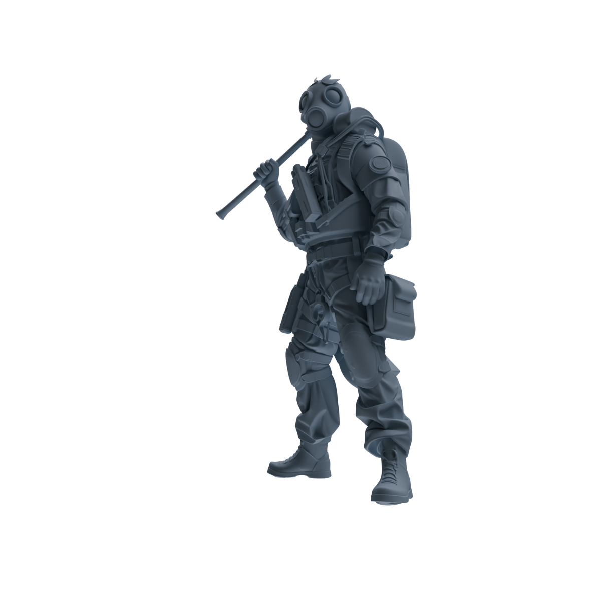 MRY-SFW SSTR340 Modern Counter-Terrorism SWAT Breacher Combat Four-Person Group — detail view 5