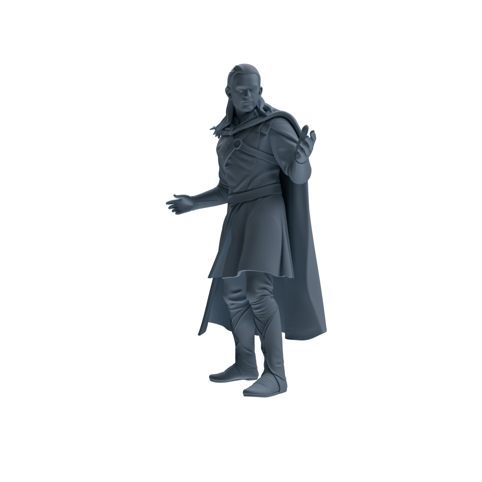 MRY-SFW SSTR305 Medieval Elf-King Conversation Four-Person Group