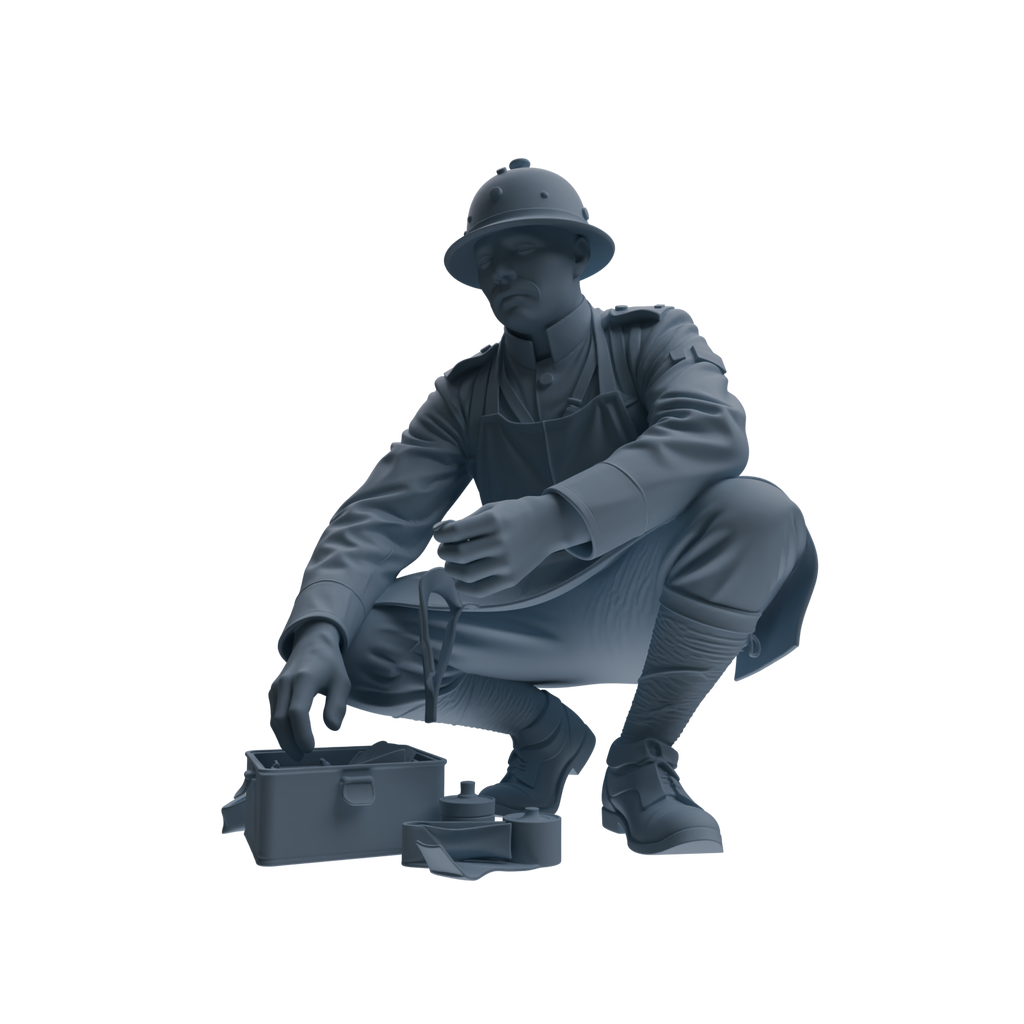MRY-SFW SSTR263 WWI French Medic Four-Person Group
