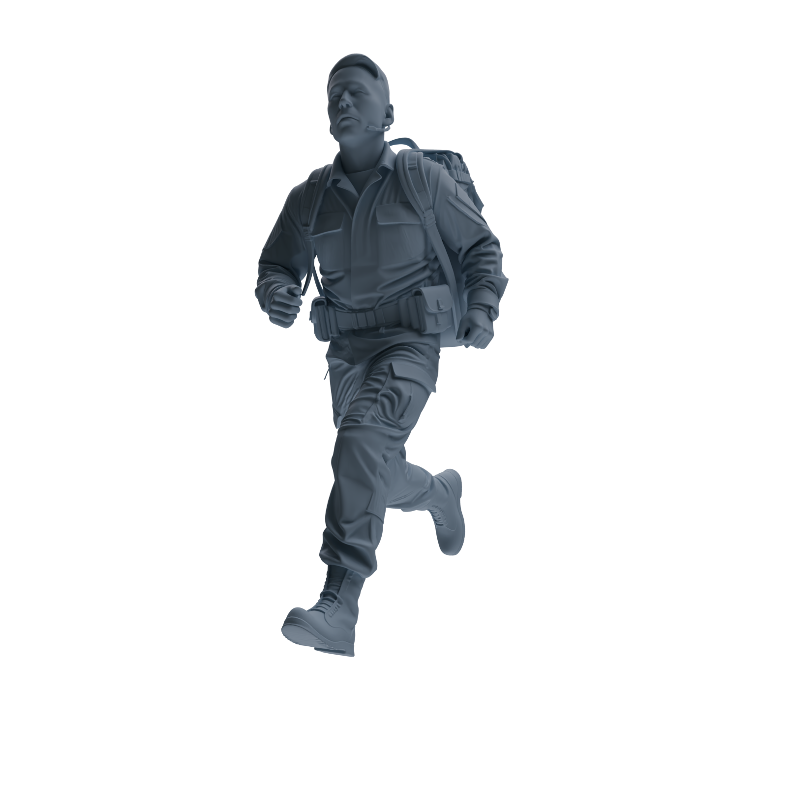 MRY-SFW SSTR138 Miniatures Soldier Model Kit War of Hyenas Modern Canadian Army Four-Person Hiking Group