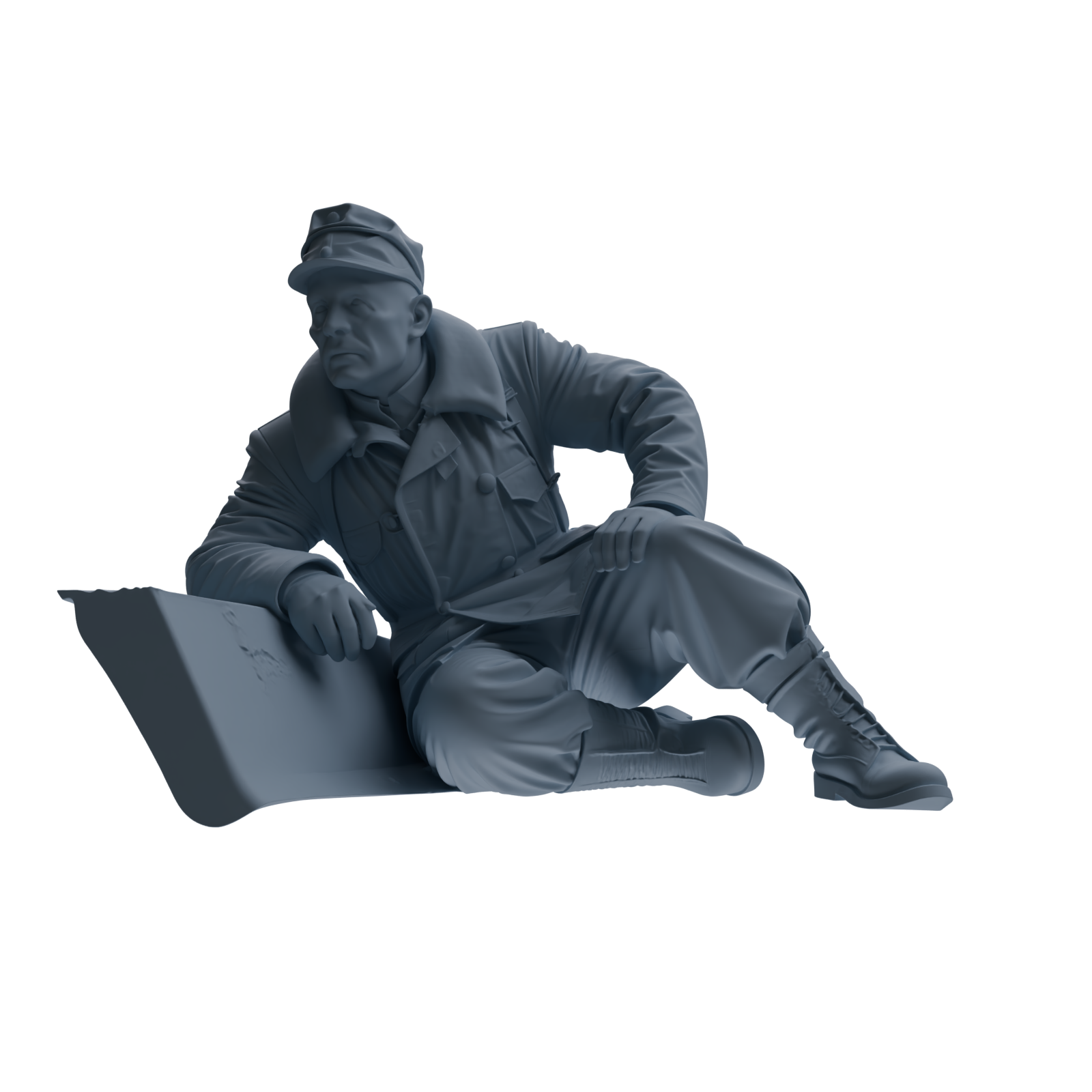 MRY-SFW SSTR105 Miniatures Soldier Model Kit Enemy at Stalingrad WWII Soviet Soldiers Ambush Six-Person Group