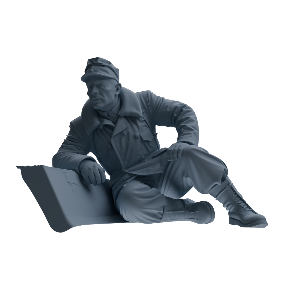 MRY-SFW SSTR105 Miniatures Soldier Model Kit Enemy at Stalingrad WWII Soviet Soldiers Ambush Six-Person Group — detail view 5