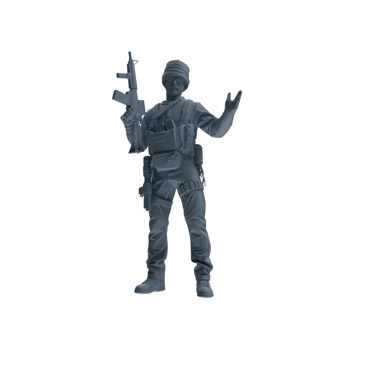 MRY-SFW SSTR392 Modern U.S. Special Forces Combat 3 Four-Person Group — detail view 5