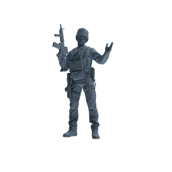 MRY-SFW SSTR392 Modern U.S. Special Forces Combat 3 Four-Person Group