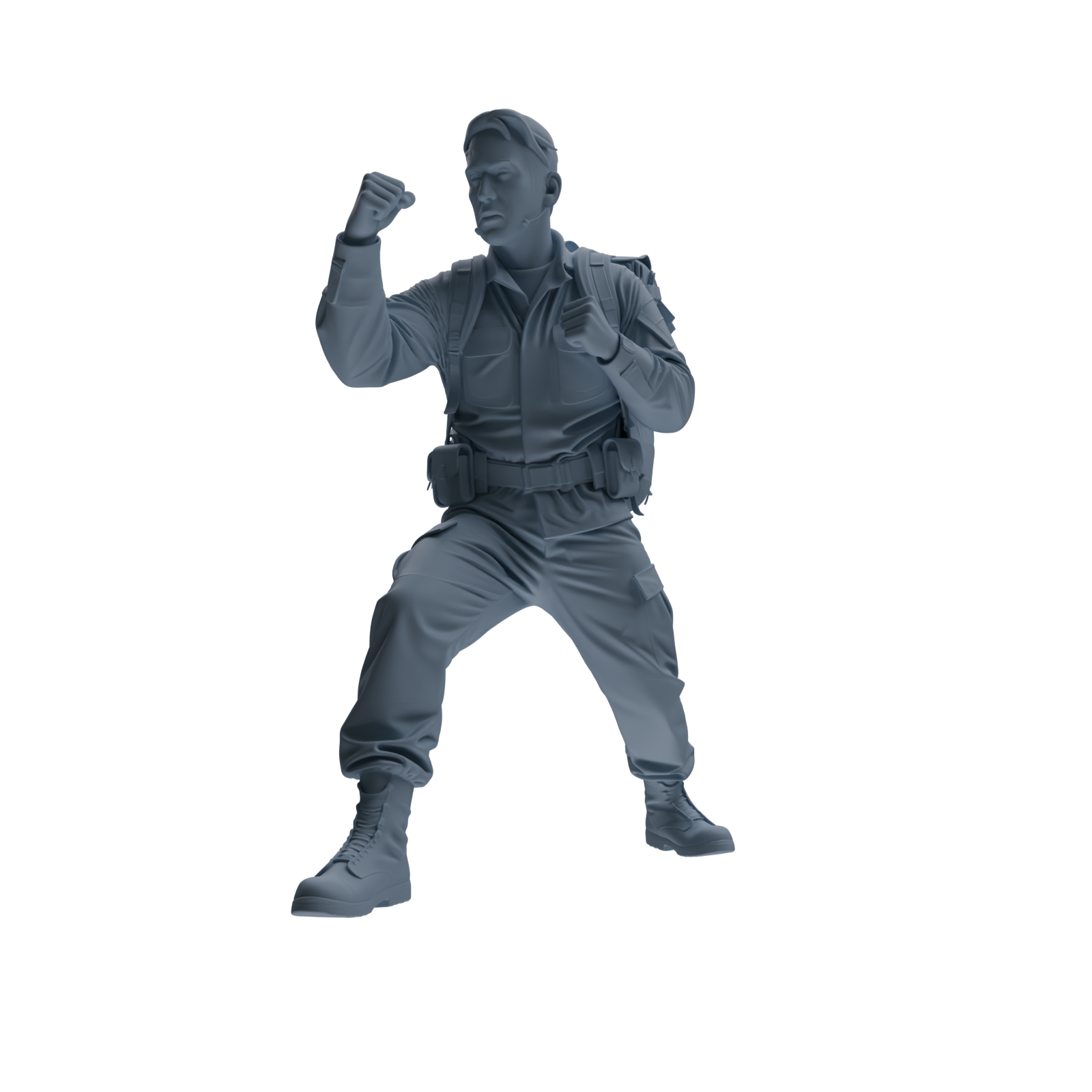 MRY-SFW SSTR131 Miniatures Soldier Model Kit War of Hyenas Modern Canadian Army Four-Person Combat Group