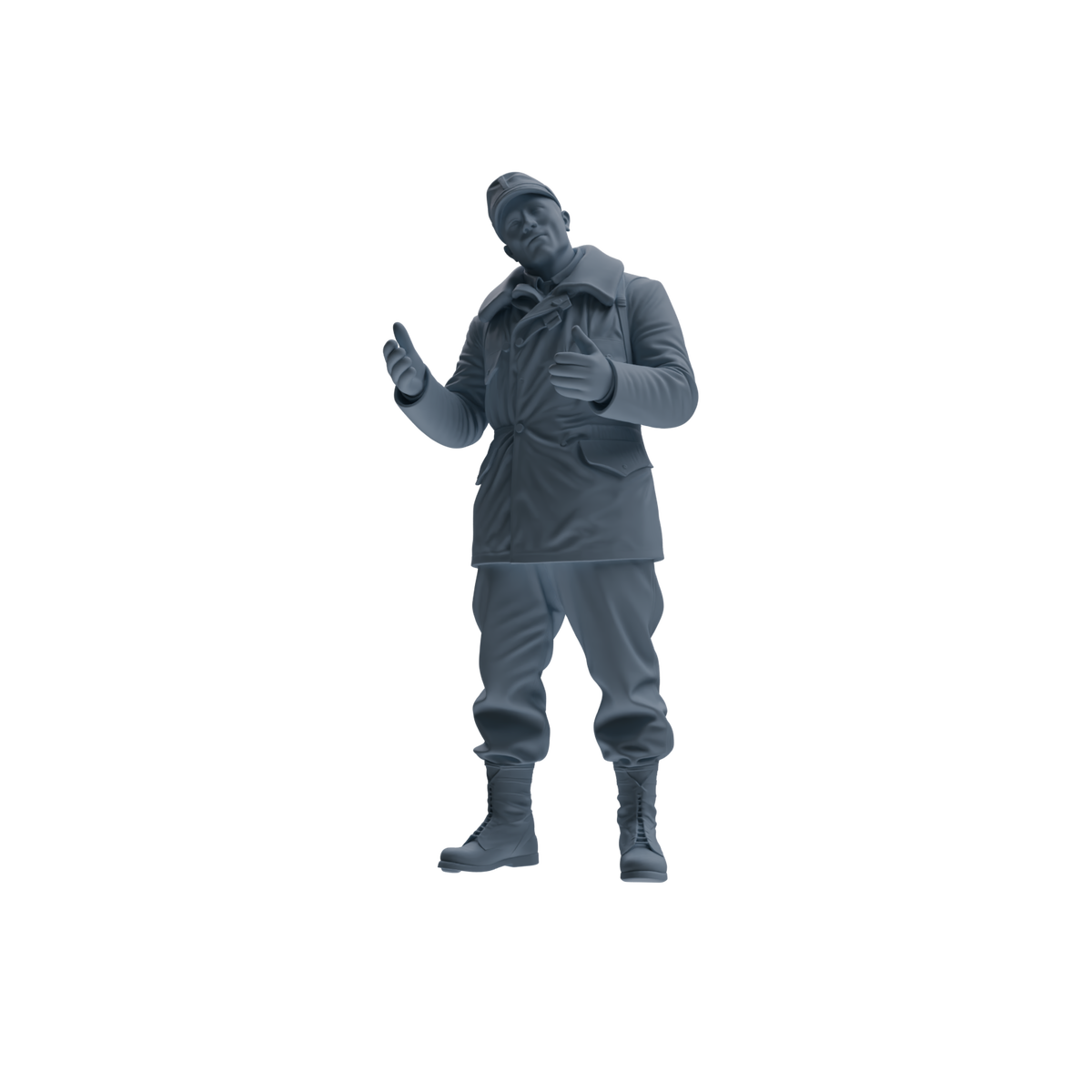 MRY-SFW SSTR101 Miniatures Soldier Model Kit Enemy at Stalingrad WWII Soviet Soldiers Conversation Six-Person Group — detail view 5