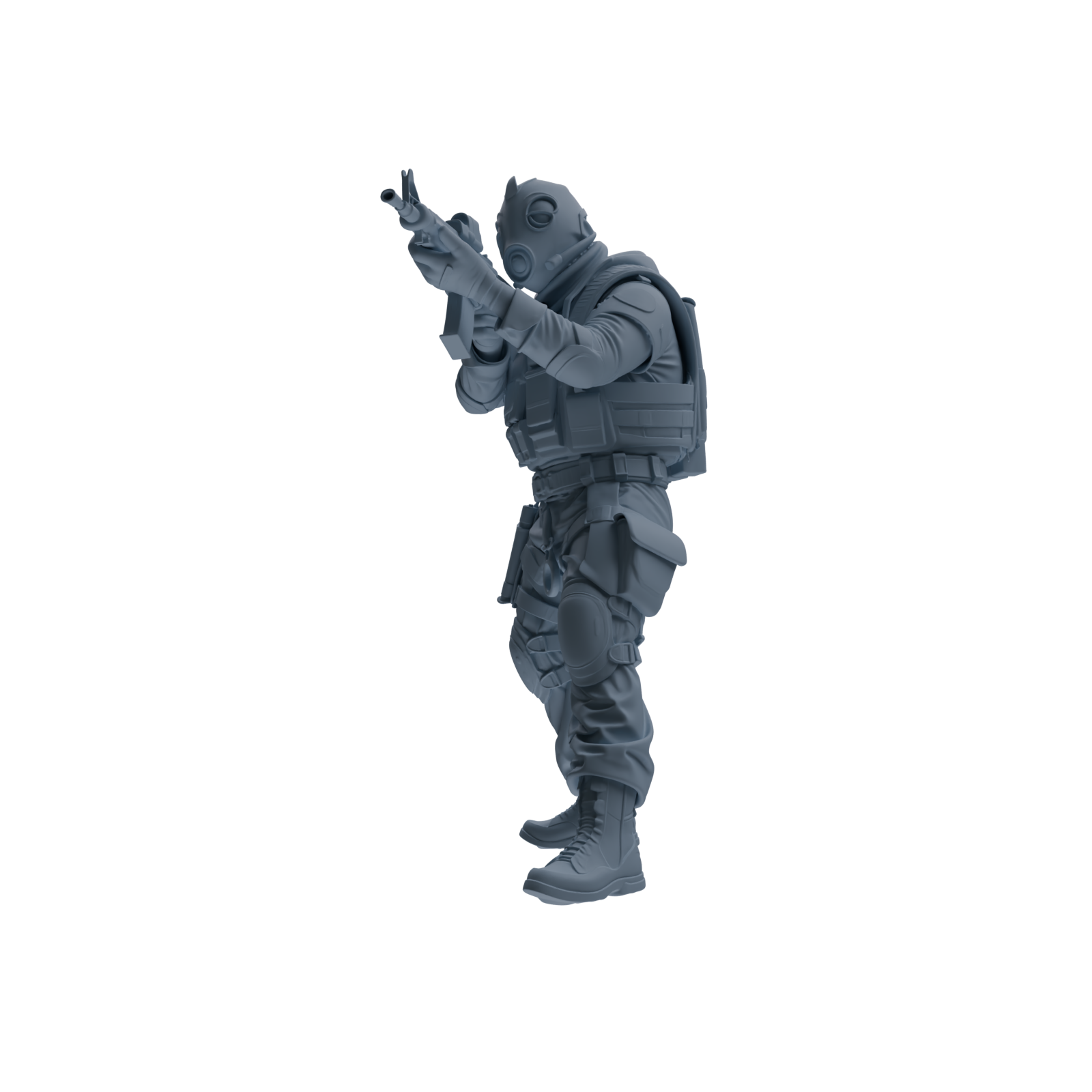 MRY-SFW SSTR341 Modern Counter-Terrorism SWAT Breacher Combat 2 Four-Person Group
