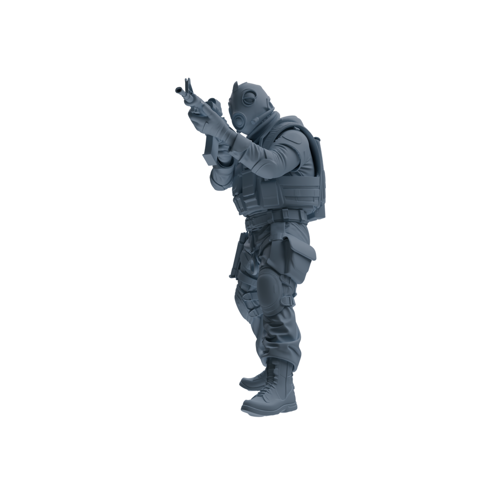 MRY-SFW SSTR341 Modern Counter-Terrorism SWAT Breacher Combat 2 Four-Person Group