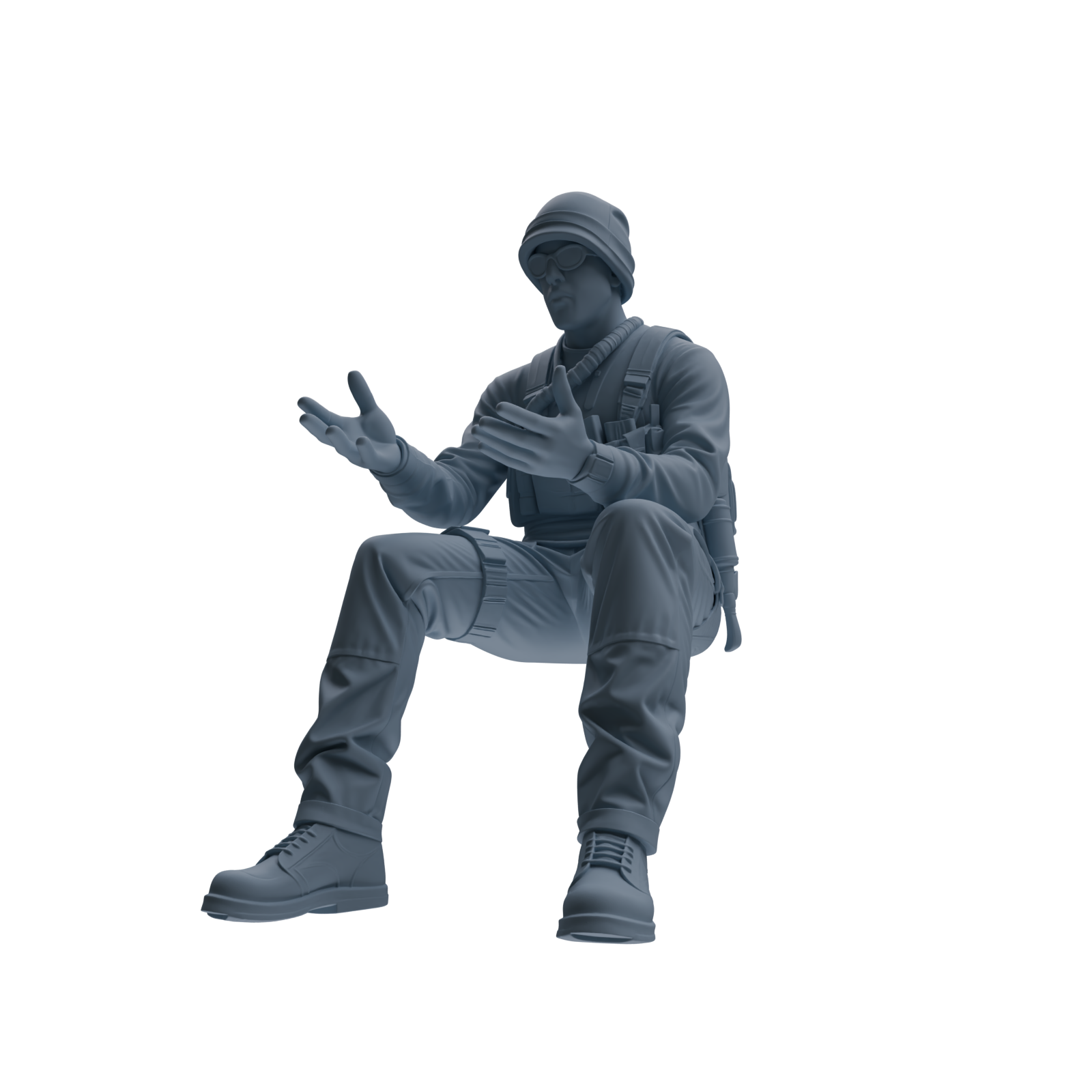 MRY-SFW SSTR382 Modern U.S. Special Forces Conversation 3 Four-Person Group