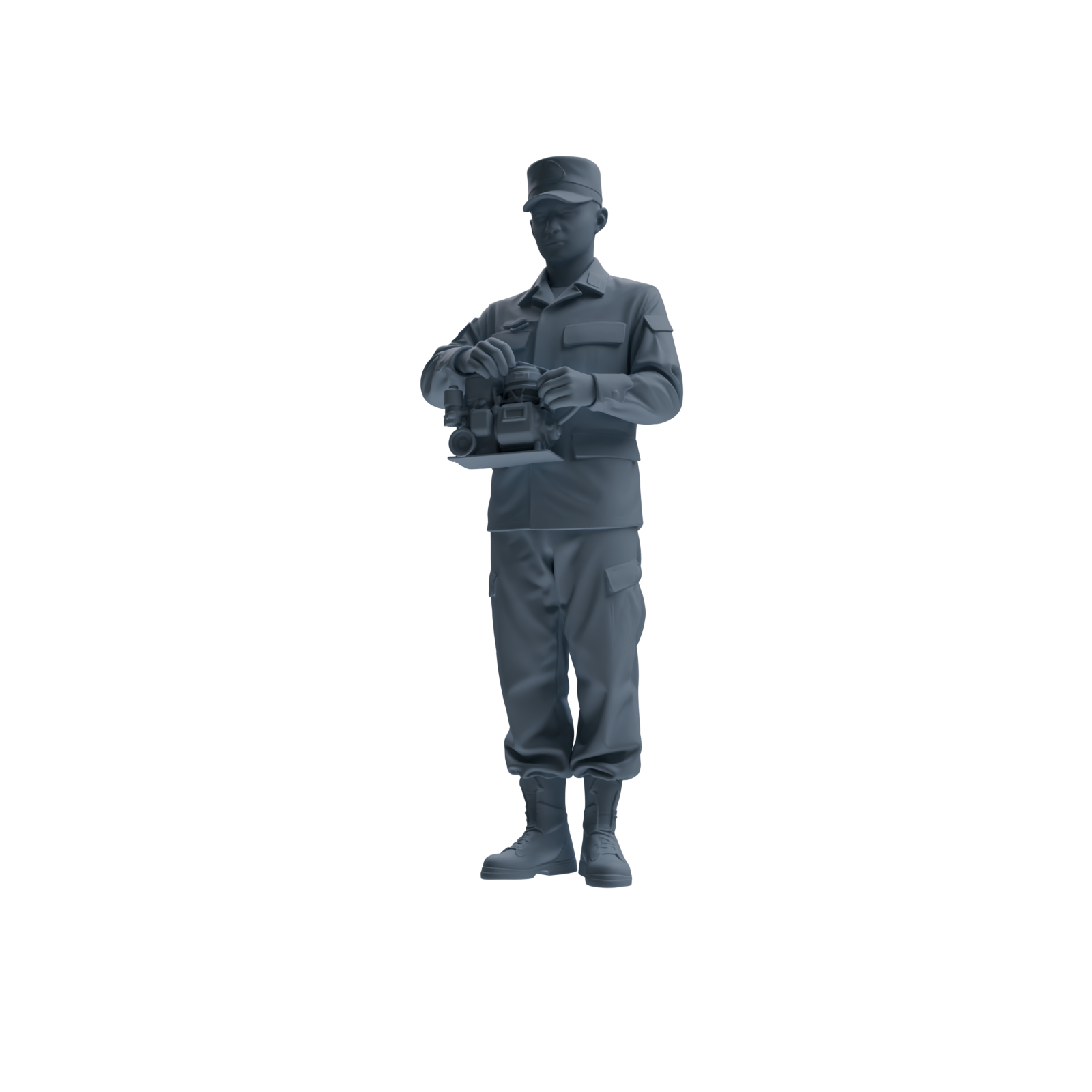 MRY-SFW SSTR242 Modern Army Logistics Maintenance Four-Person Group
