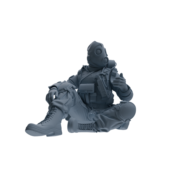MRY-SFW SSTR312 Modern Counter-Terrorism SWAT Breacher Conversation Four-Person Group