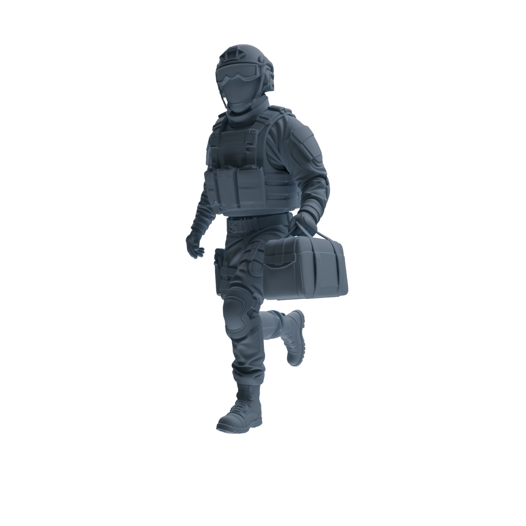 MRY-SFW SSTR349 Modern American Mercenary Rescue Four-Person Group