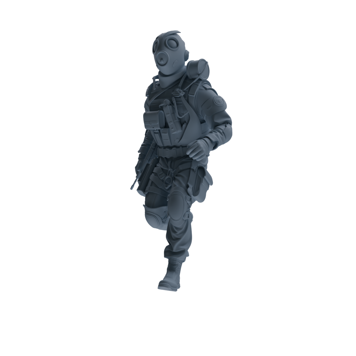 MRY-SFW SSTR343 Modern Counter-Terrorism SWAT Breacher Combat 4 Four-Person Group — detail view 5