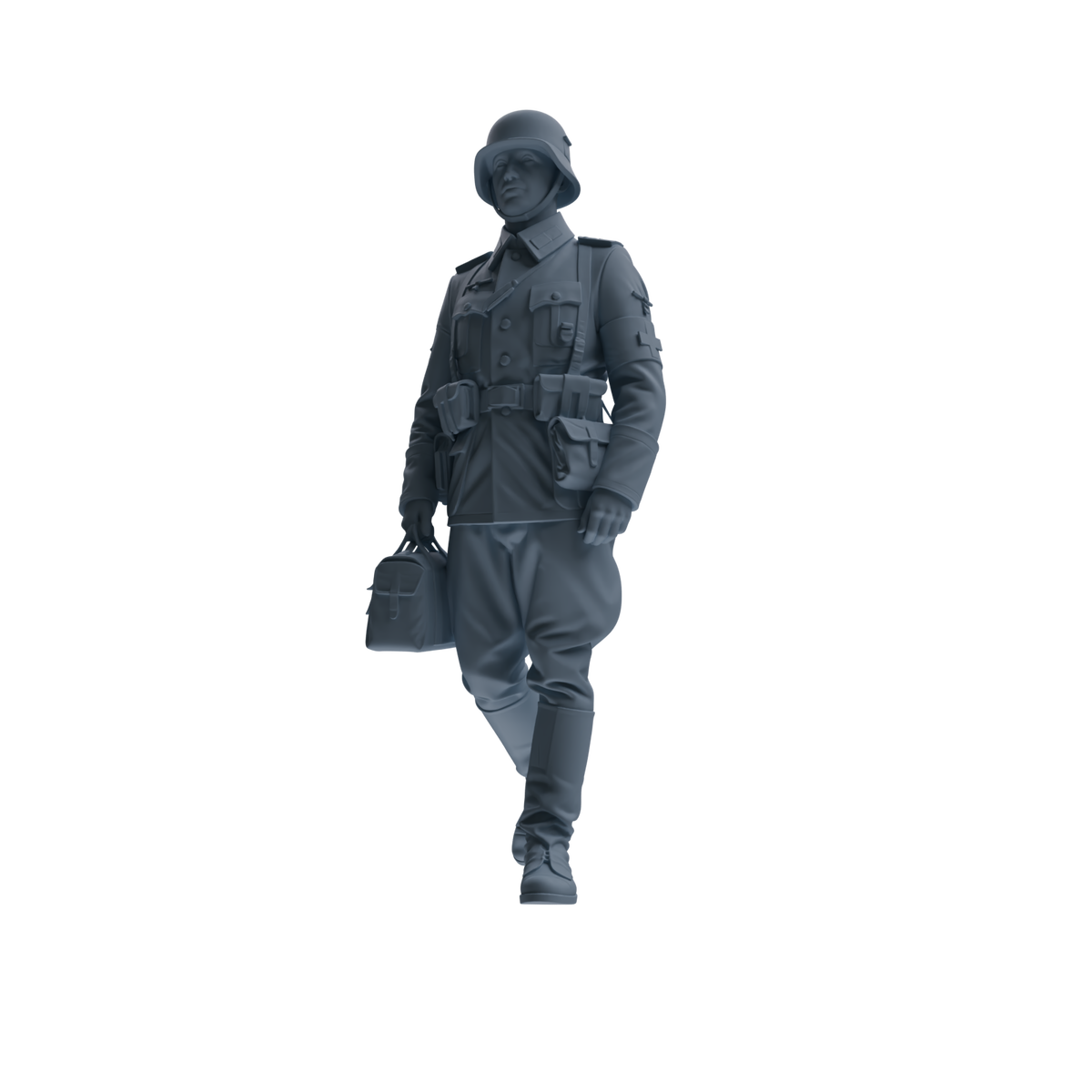 MRY-SFW SSTR217 WWII German Medic Four-Person Group — detail view 5