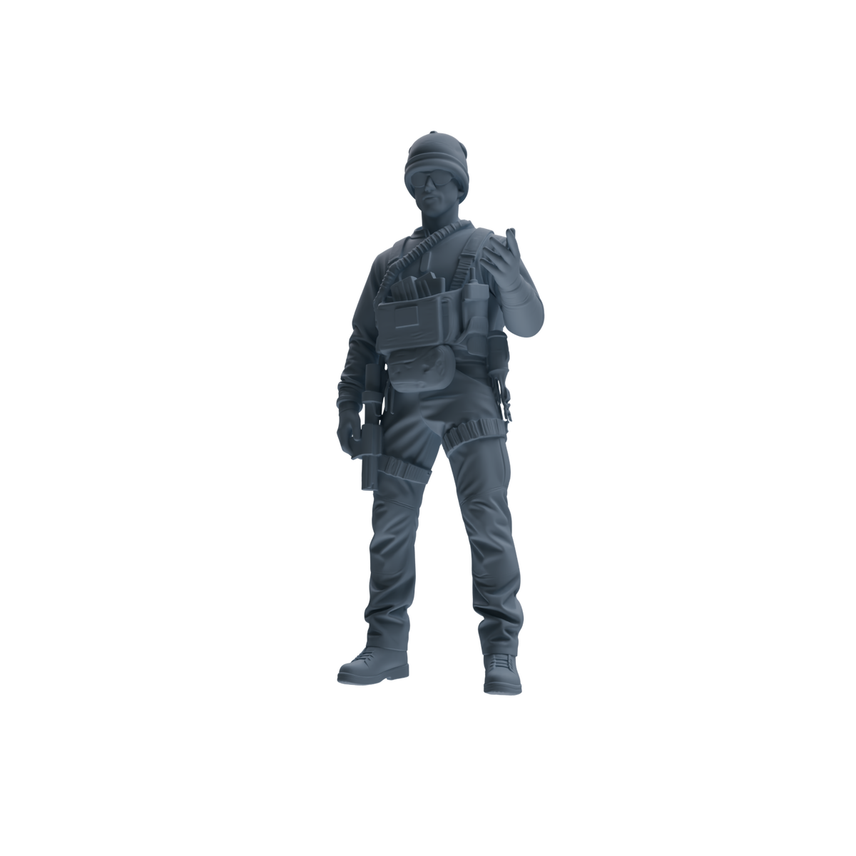MRY-SFW SSTR381 Modern U.S. Special Forces Conversation 2 Four-Person Group — detail view 5