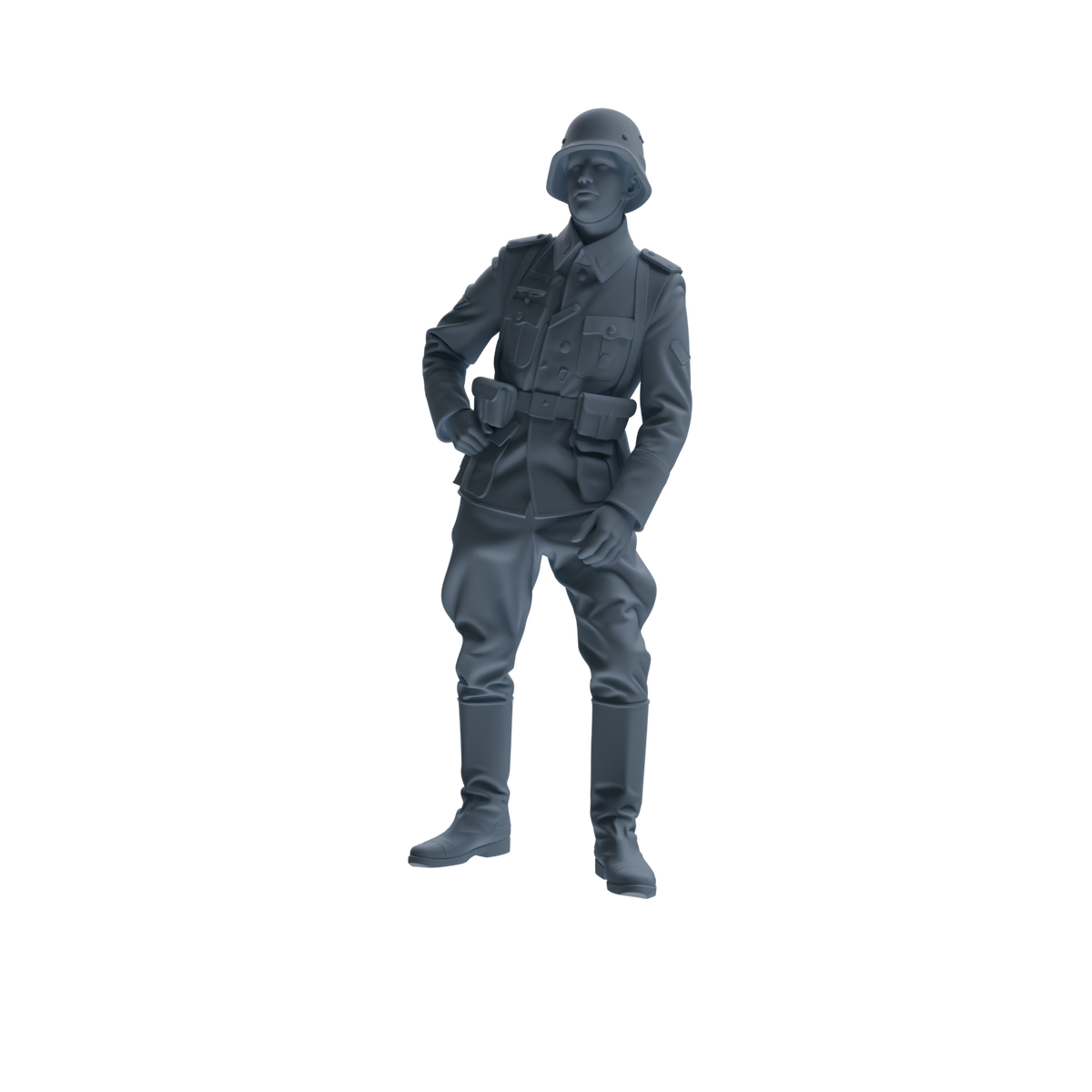 MRY-SFW SSTR218 WWII German Army Logistics Soldier Logistics Four-Person Group — detail view 5