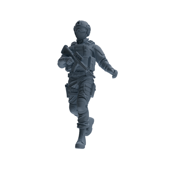 MRY-SFW SSTR355 Modern American Mercenary Patrol 2 Four-Person Group