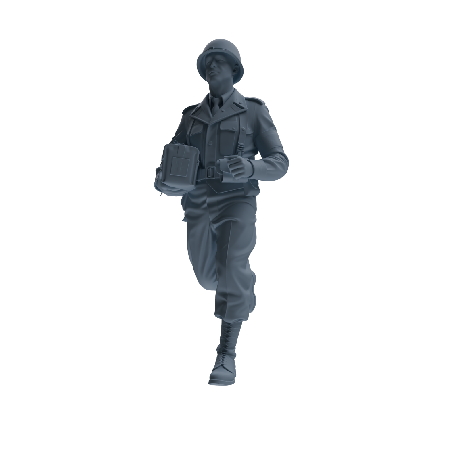 MRY-SFW SSTR230 WWII U.S. Medic Four-Person Group