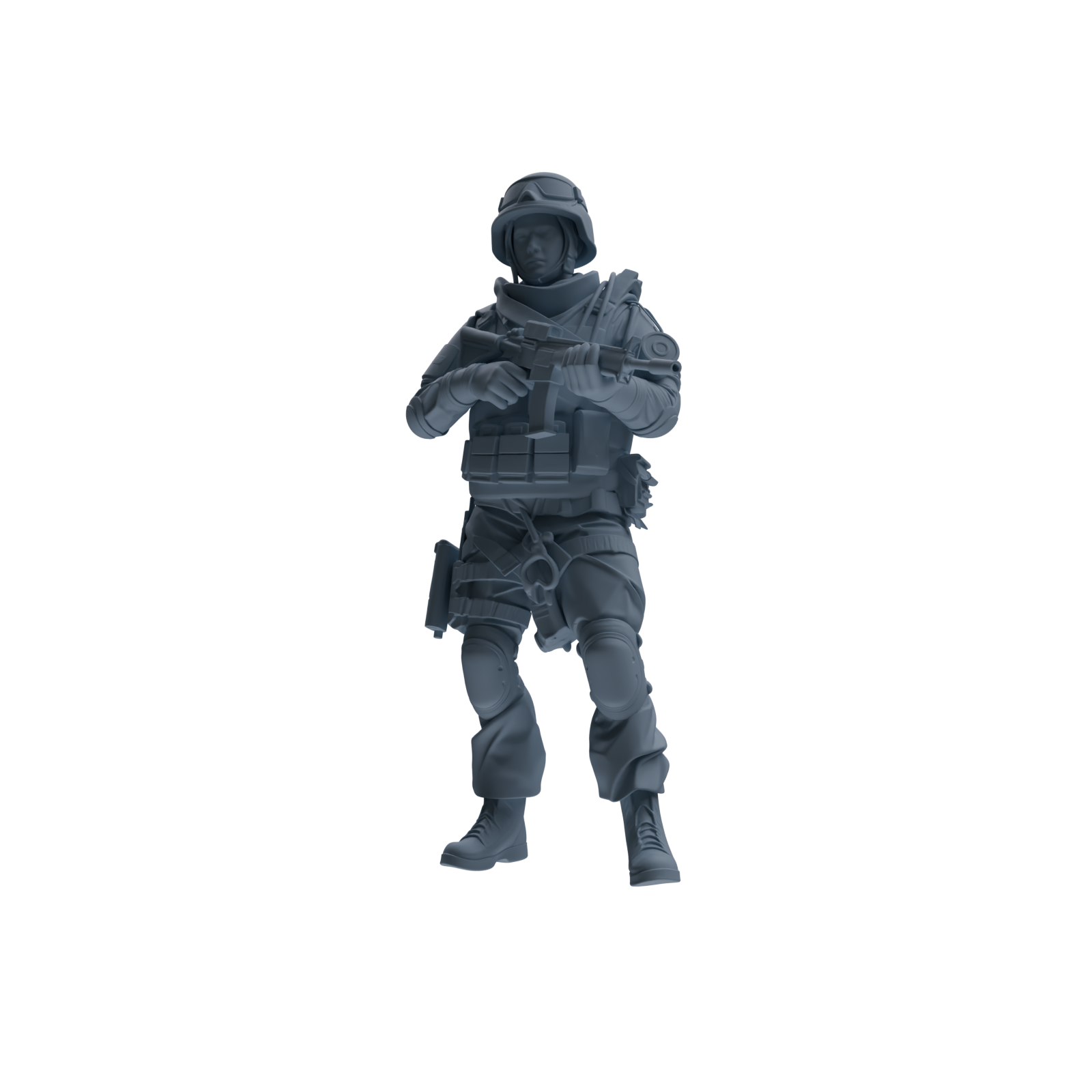 MRY-SFW SSTR334 Modern Counter-Terrorism SWAT Fire Support Operator Garrison Four-Person Group