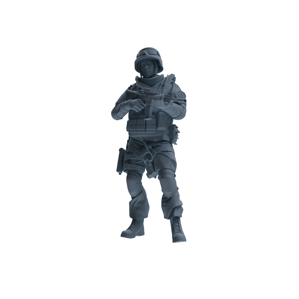 MRY-SFW SSTR334 Modern Counter-Terrorism SWAT Fire Support Operator Garrison Four-Person Group — detail view 5