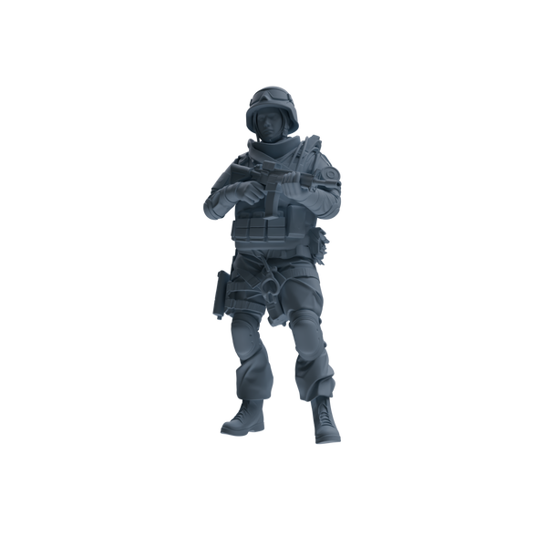 MRY-SFW SSTR334 Modern Counter-Terrorism SWAT Fire Support Operator Garrison Four-Person Group