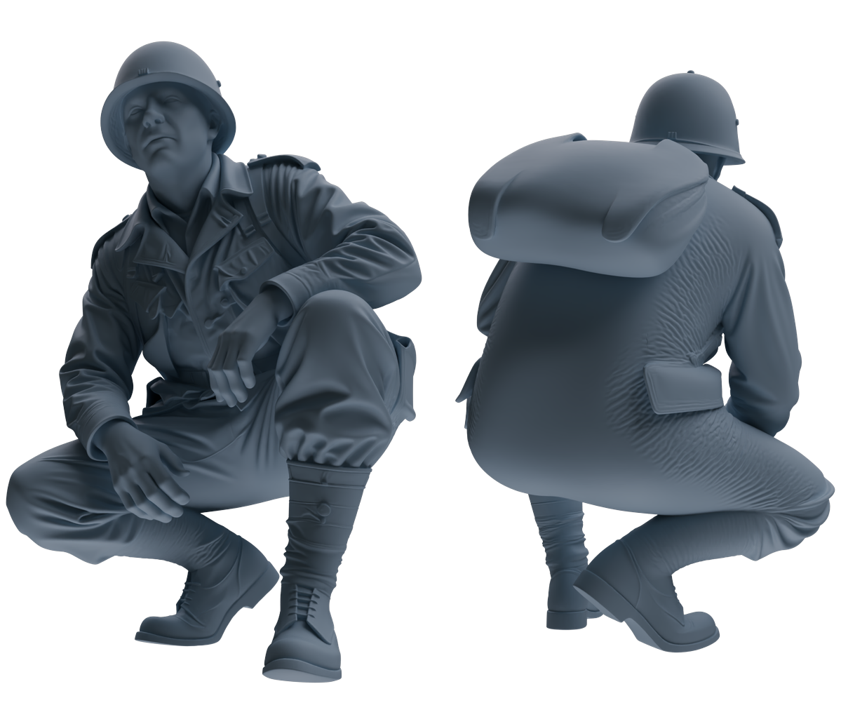 MRY-SFW SSTR063 Miniatures Soldier Model Kit Hacksaw Ridge Rescue Story WWII U.S. Army Six-Person Tactics Group