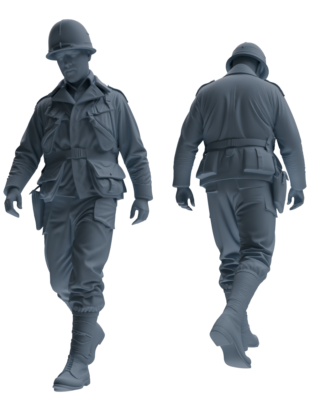 MRY-SFW SSTR058 Miniatures Soldier Model Kit Hacksaw Ridge Rescue Story WWII U.S. Army Six-Person Praying Group