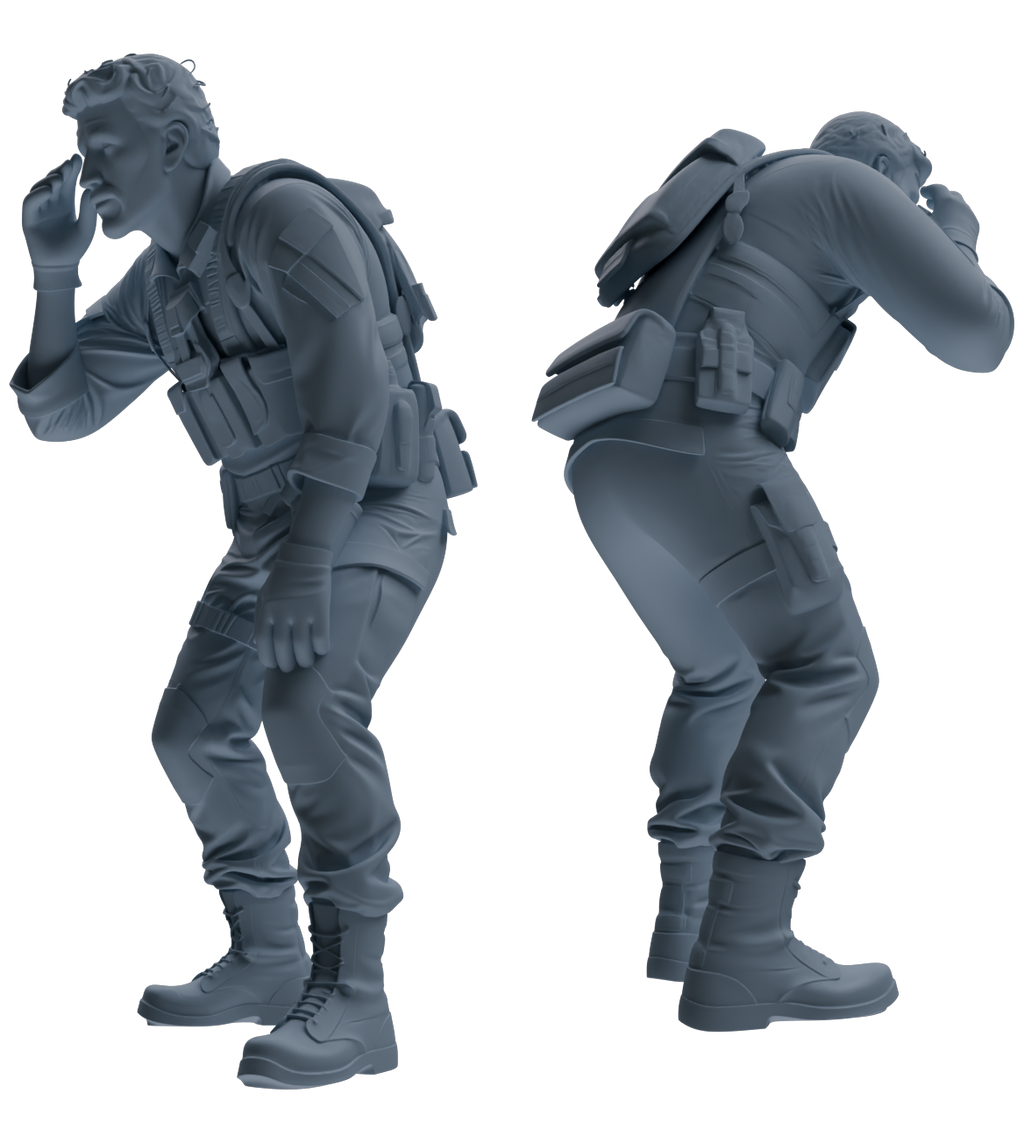 MRY-SFW SSTR019 Miniatures Soldier Model Kit Modern Navy SEAL Six-Person Reconnaissance Group
