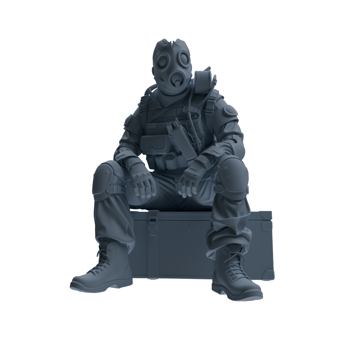 MRY-SFW SSTR338 Modern Counter-Terrorism SWAT Breacher Rest 2 Four-Person Group — detail view 5