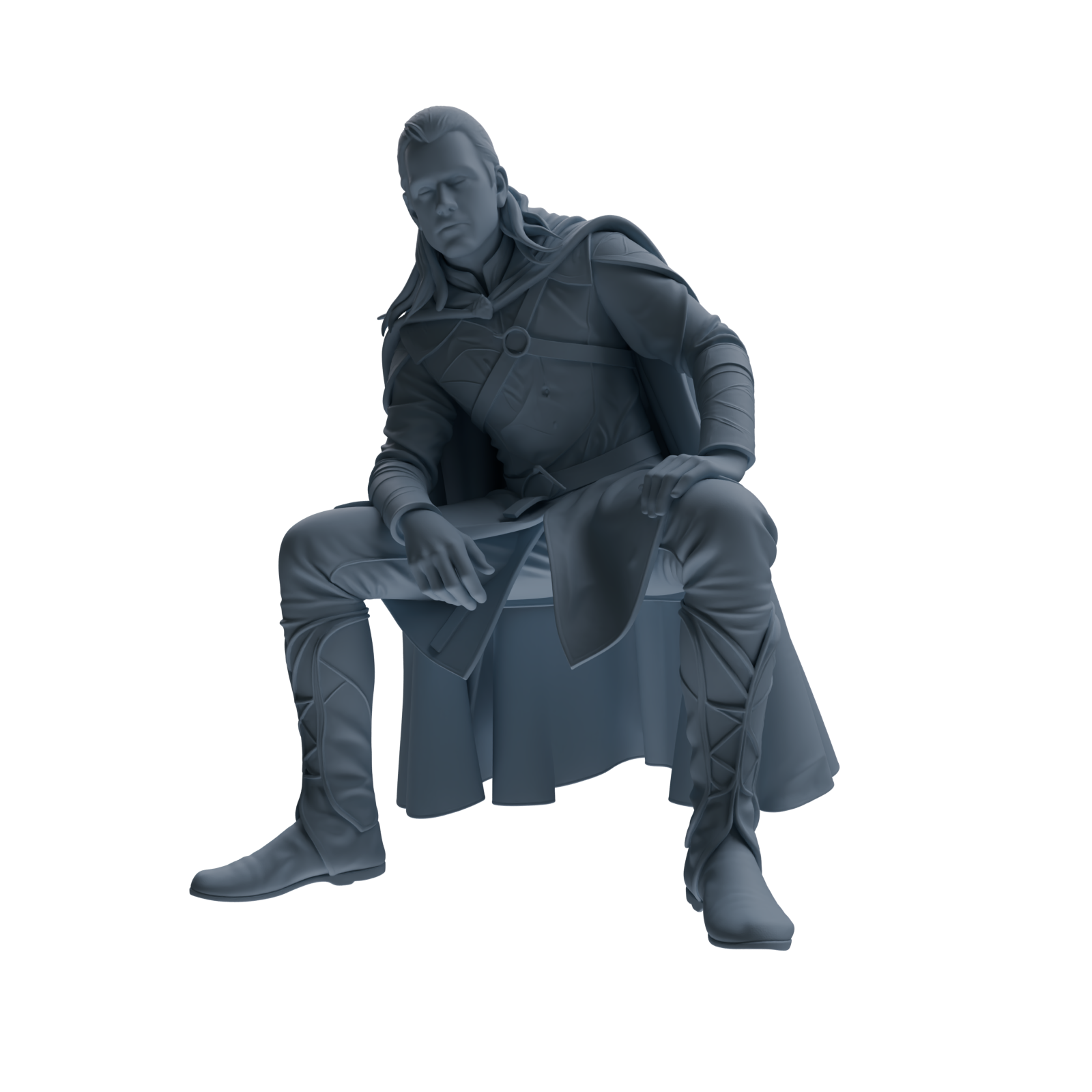 MRY-SFW SSTR307 Medieval Elf-King Rest Four-Person Group