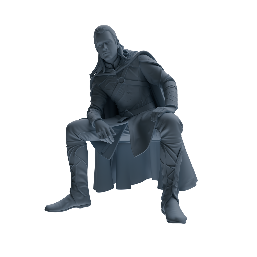 MRY-SFW SSTR307 Medieval Elf-King Rest Four-Person Group