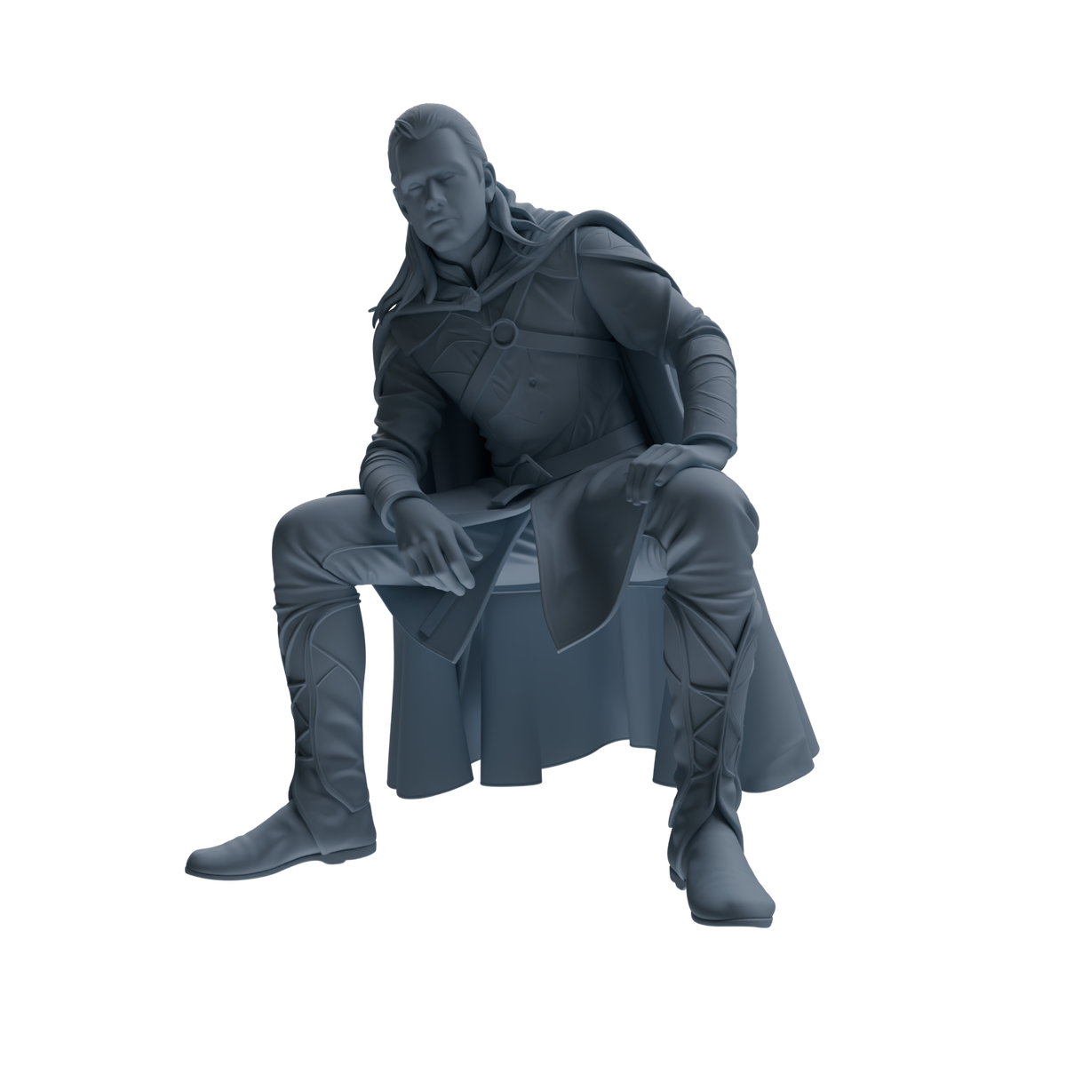 MRY-SFW SSTR307 Medieval Elf-King Rest Four-Person Group — detail view 5
